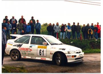 RALLYE ALSACE-VOSGES ESCORT CILTI SPORTS