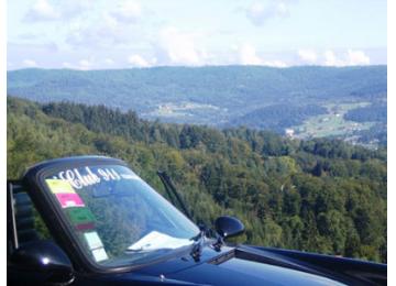 Vue sur le Massif Vosgien