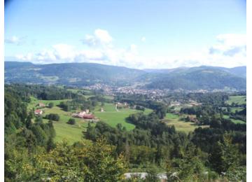 Vue sur le Massif Vosgien