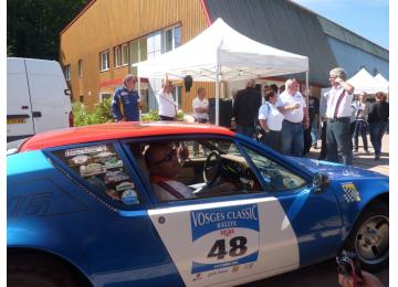 Thierry GALLAND et son fils Florian sue ALPINE A 310 V