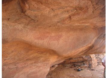 MAURITANIE: Peintures Rupestre