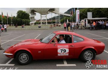 Avec Hugo (junior) au départ du Vosges Classic rallye